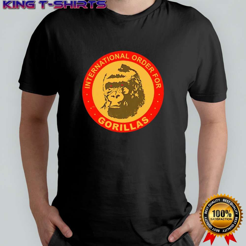 Genius international order of Gorillas retro shirt