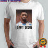 George Floyd I Can’t Score Messi Shirt