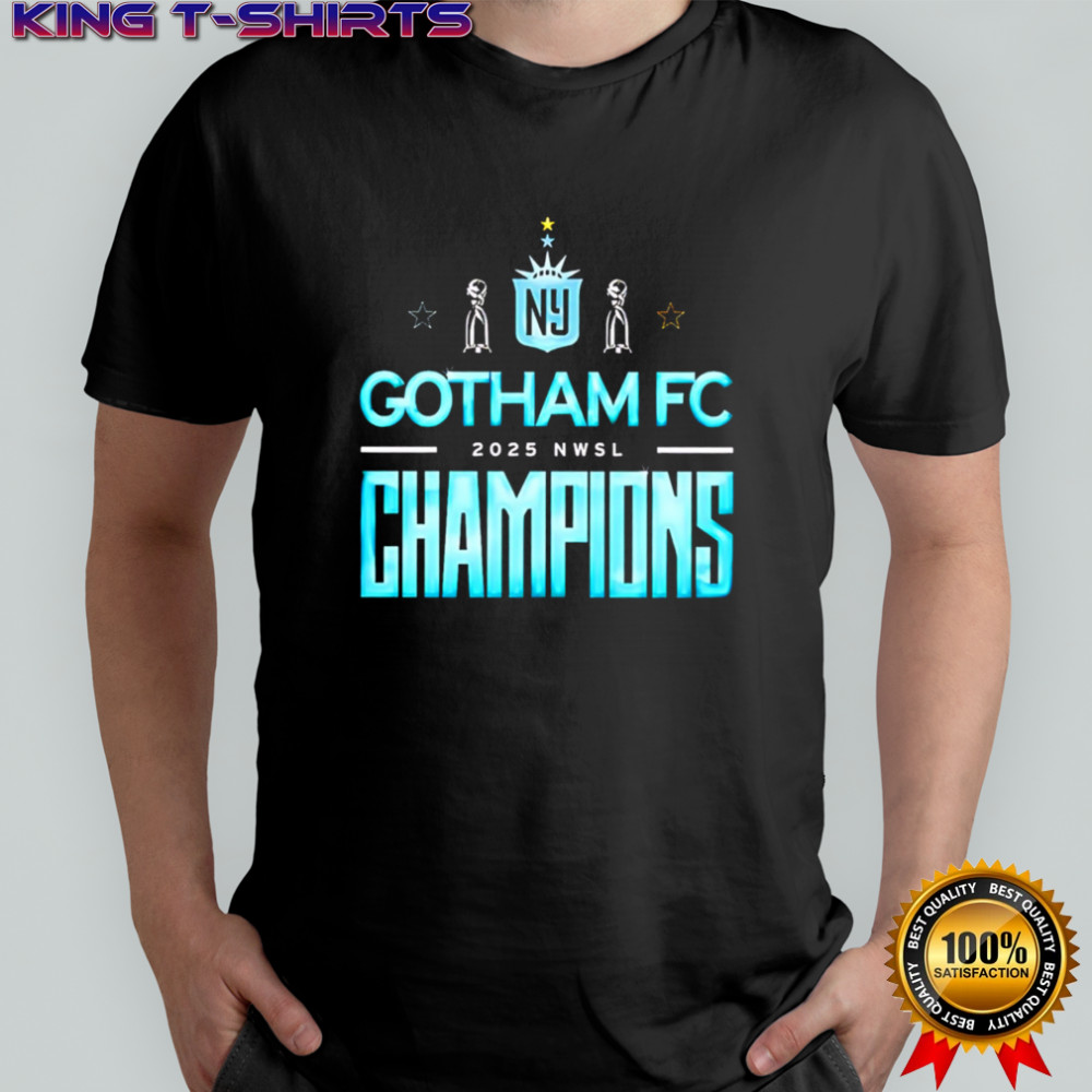 Gotham FC 2025 NWSL Champions shirt