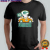 Green Bay Packers x Snoopy and Woodstock drive car shirt