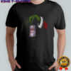Grinch and Dr Pepper parody Christmas lights Merry Christmas shirt