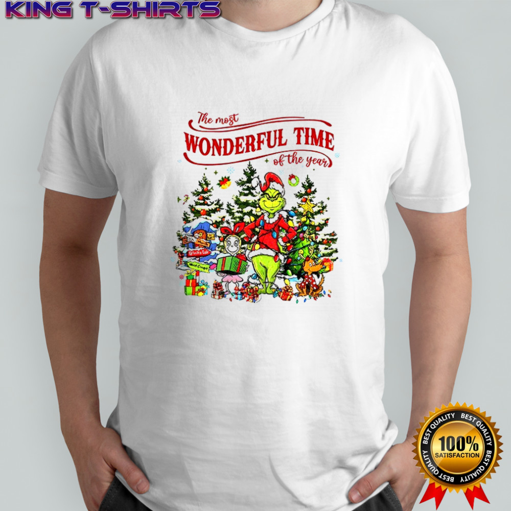 Grinch and Friends the most wonderful time of the year Christmas shirt