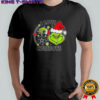 Grinch in Santa hat I love Dallas Cowboys Christmas shirt