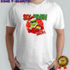 Grinch Santa green movie character six seven bruh Merry Christmas shirt