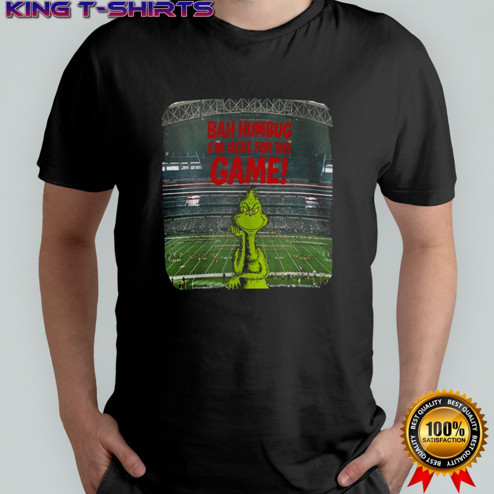 Grinch stadium bah humbug I’m hể for the game Christmas shirt