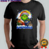 Grinch X Los Angeles Rams Ball And Helmet Merry Christmas Shirt