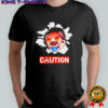 Grumpy pug dog andy rage caution funny shirt