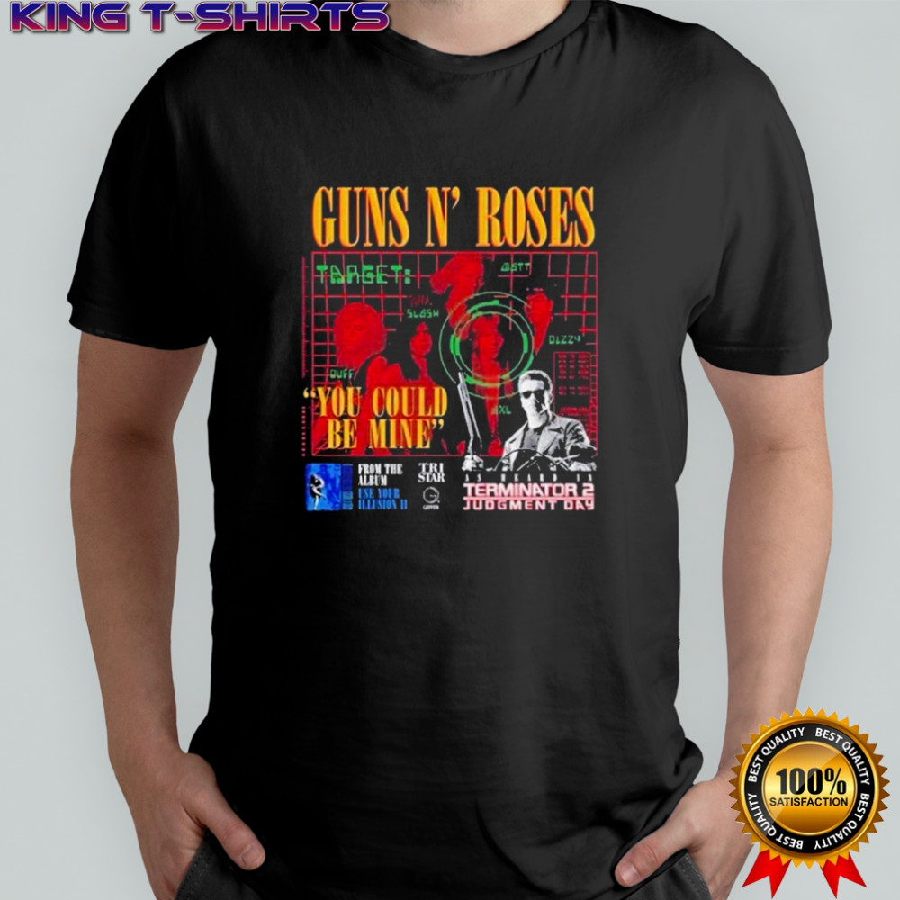 Guns N’ Roses You Could Be Mine Terminator Judgment Day 2 T-shirt