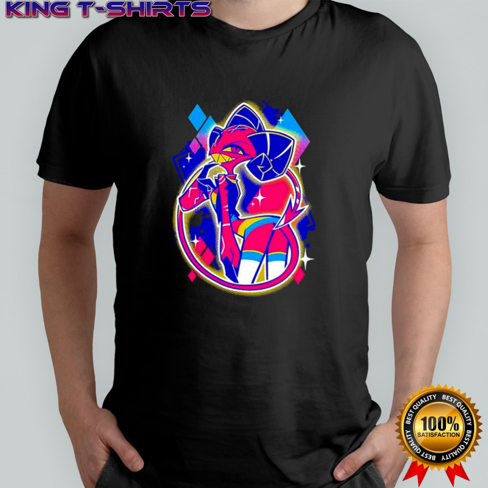 Hazbin Hotel Barbie Wire Pride 2025 T-shirt