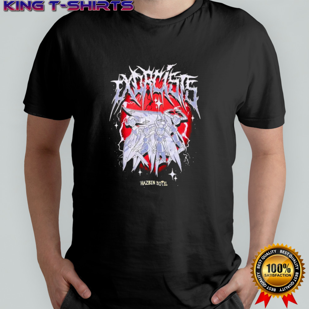 Hazbin Hotel Exorcists Metal shirt