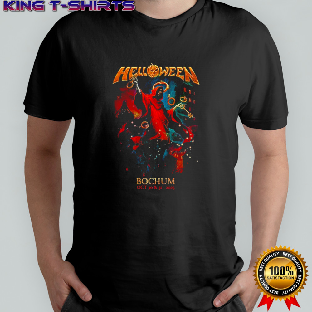 Helloween Bochum Germany Pop Up On October 30 And 31 2025 Keys T-Shirt