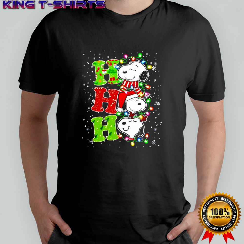 Ho Ho Ho Snoop Christmas Holiday shirt