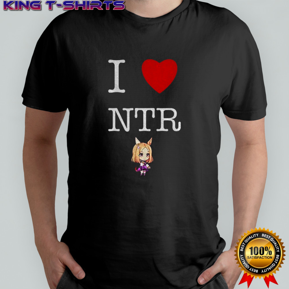 I Love NTR Narita Top Road Pretty Derby cartoon Anime shirt