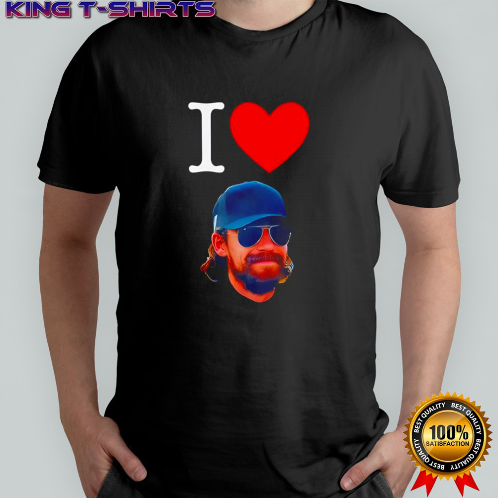 I Love Ryan Blaney heart Shirt