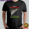I Want A Hippopotenuse For Christmas Math Lover Hippopotamus shirt