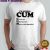 I’m gonna cum 2025 shirt