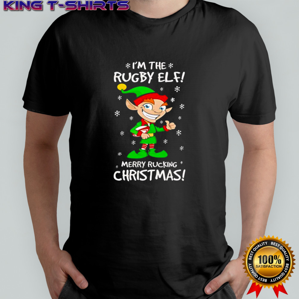 I’m The Rugby Elf Christmas Jumper shirt