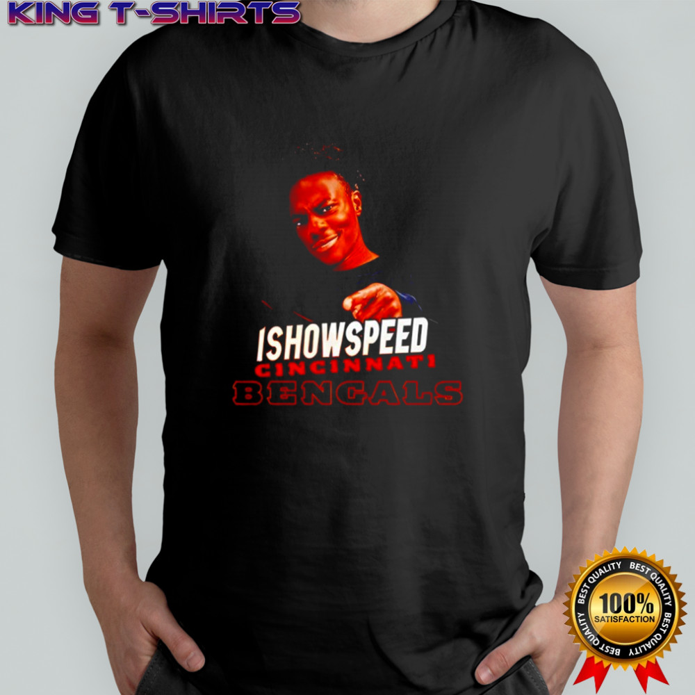 Ishowspeed x Cincinnati Bengals Shirt