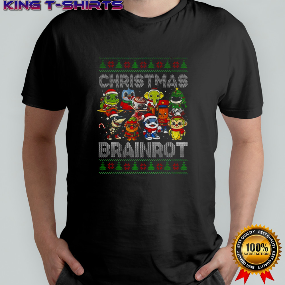 Italian Brainrot Italian Brainrot Gen Alpha Merry Christmas Brainrot shirt