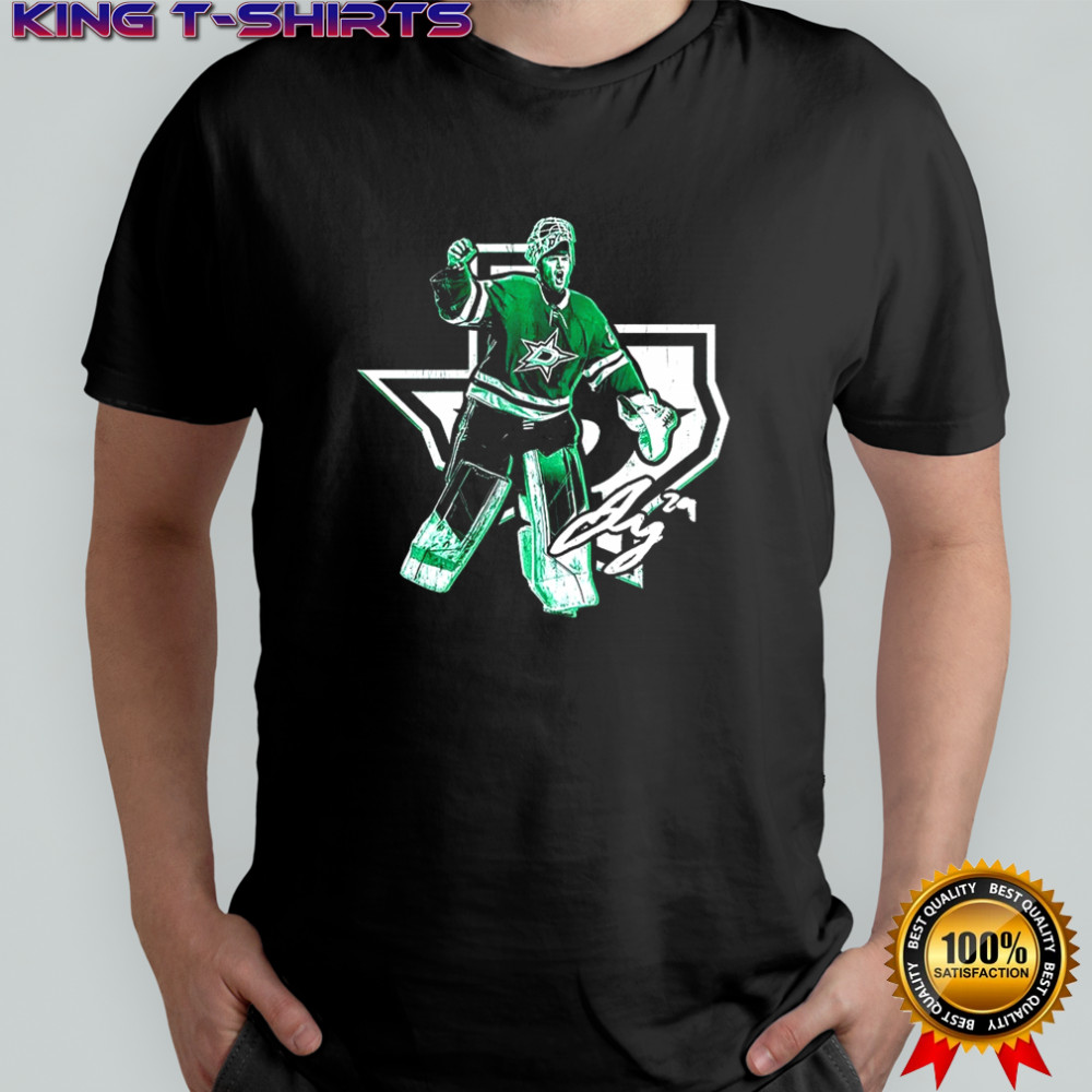 Jake Oettinger Dallas Stars NHL Texas shirt
