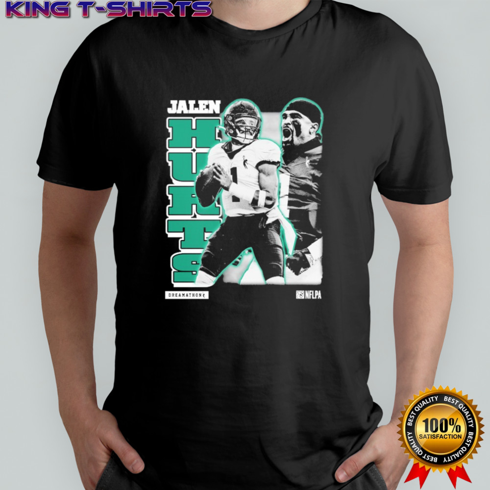 Jalen Hurts X Dreamathon Philadelphia Eagles Philly NFLPA T-shirt