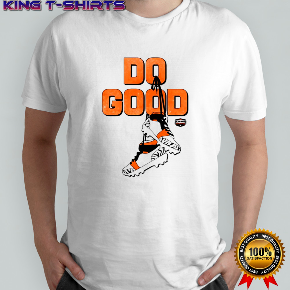 Joe Burrow Do Good hanging cleats vintage shirt