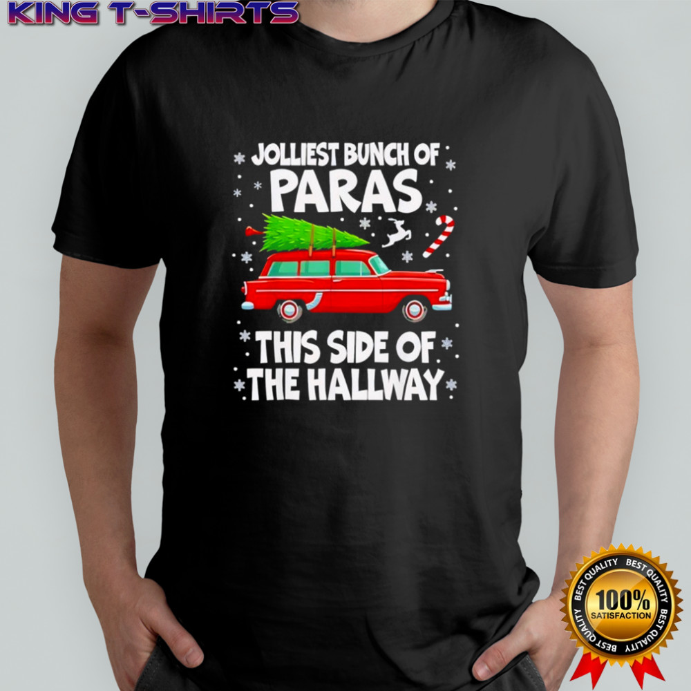 Jolliest Bunch of Paras This Side of The Hallway Christmas shirt