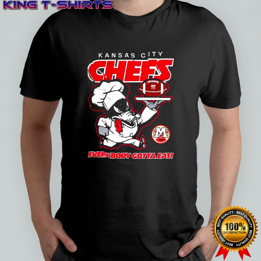 Kansas City Chefs football everybody gotta eat mascot chefs shirt