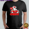 Kansas City Chief x Snoopy and Woodstock drive car shirt