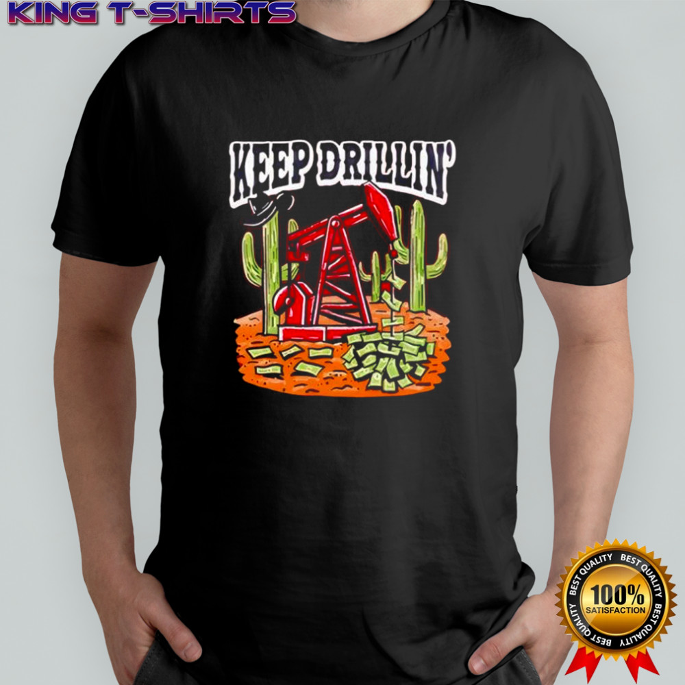 Keep drilling pocket shirt