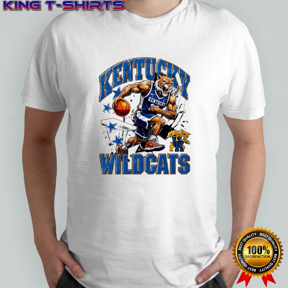 Kentucky Wildcats UK mascot graphic shirt
