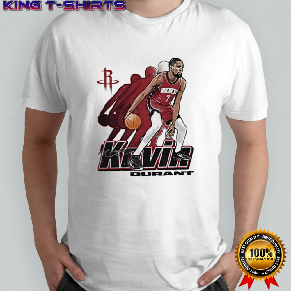 Kevin Durant Houston Rockets Signature 7 Retro Vibe Graphic shirt