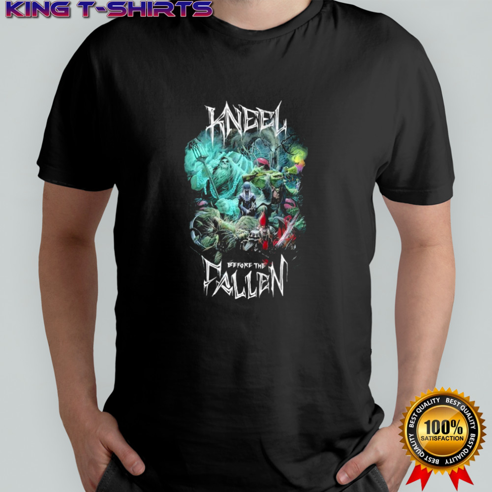 Kneel Before The Fallen Heavy Metal Touring T-shirt