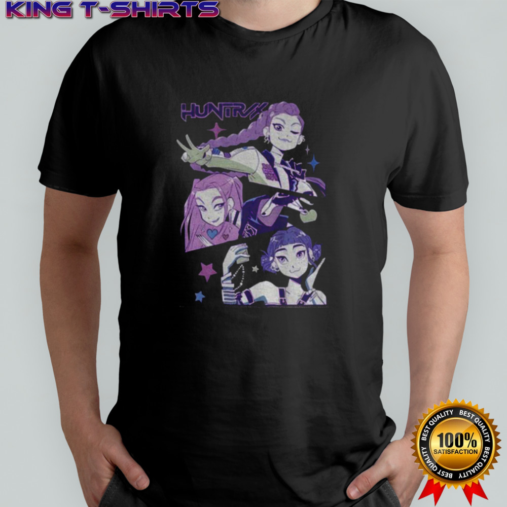 Kpop Demon Hunters Kawaii cartoon Merry Christmas shirt