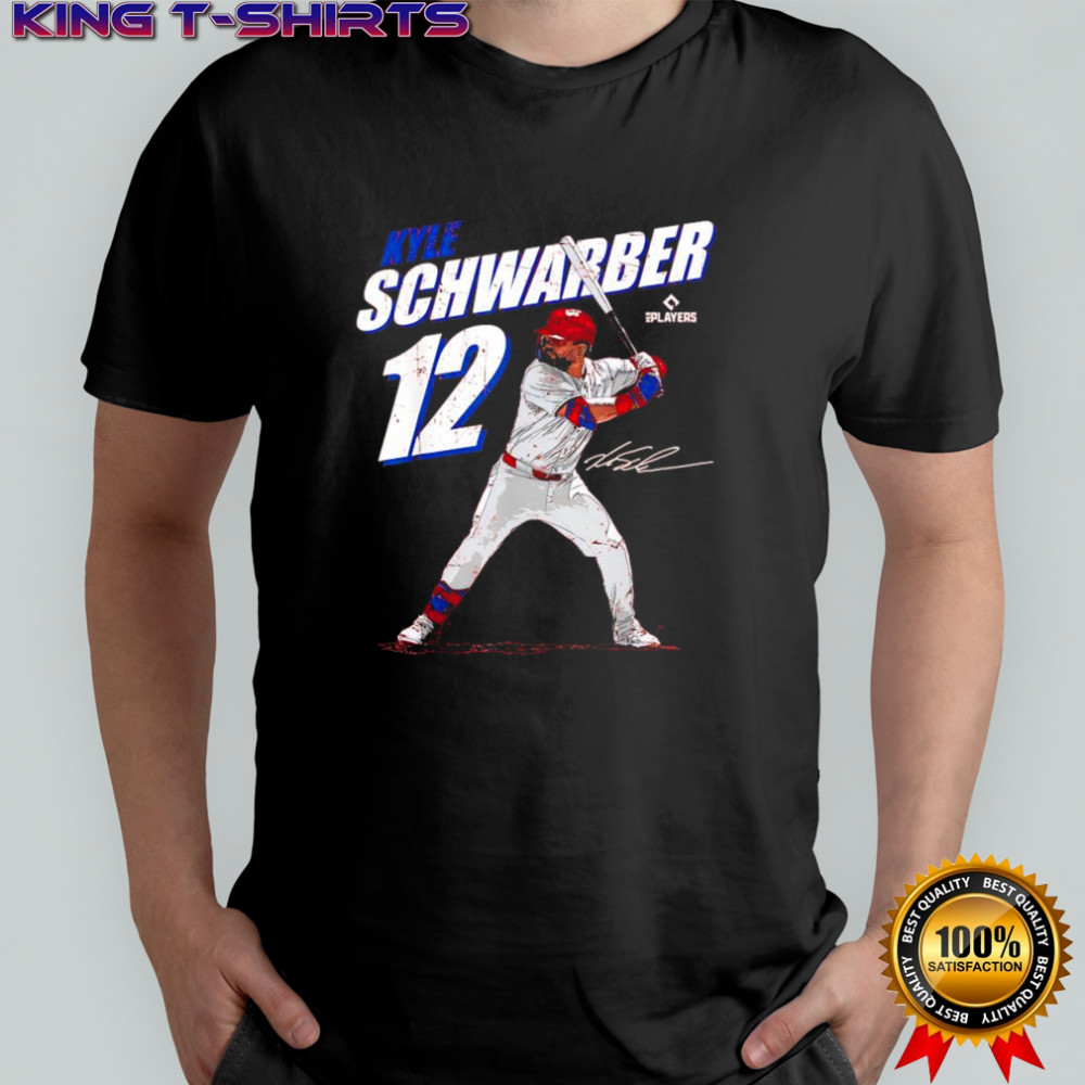 Kyle Schwarber Philadelphia Baseball Players #12 signature moment shirt
