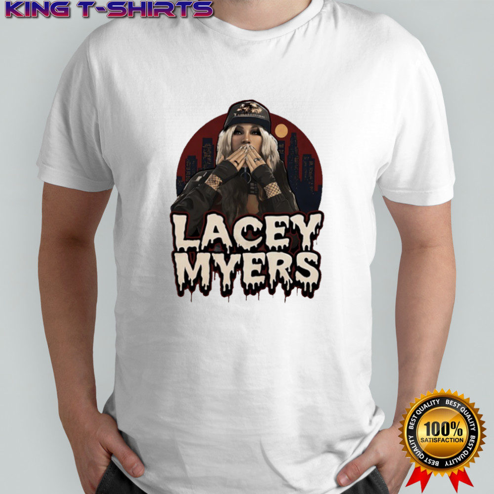 Lacey Myers city skyline horror shirt