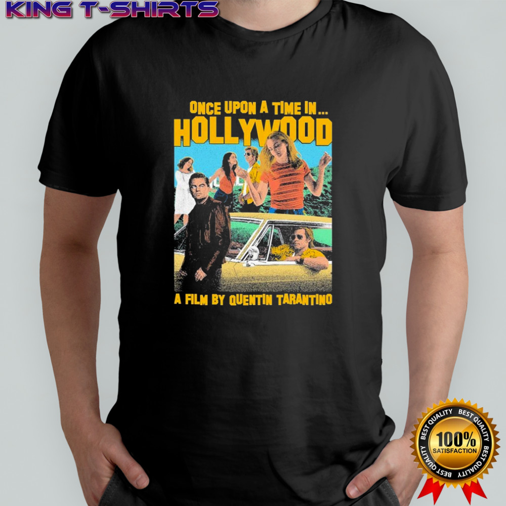 Leonardo DiCaprio Once Upon A Time In Hollywood A Film By Quentin Tarantino T-shirt