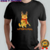 Litter’s Full Santa Christmas Lights Cat shirt