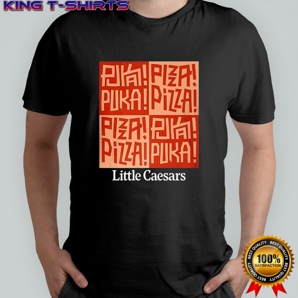 Little Caesars Puka pizza shirt