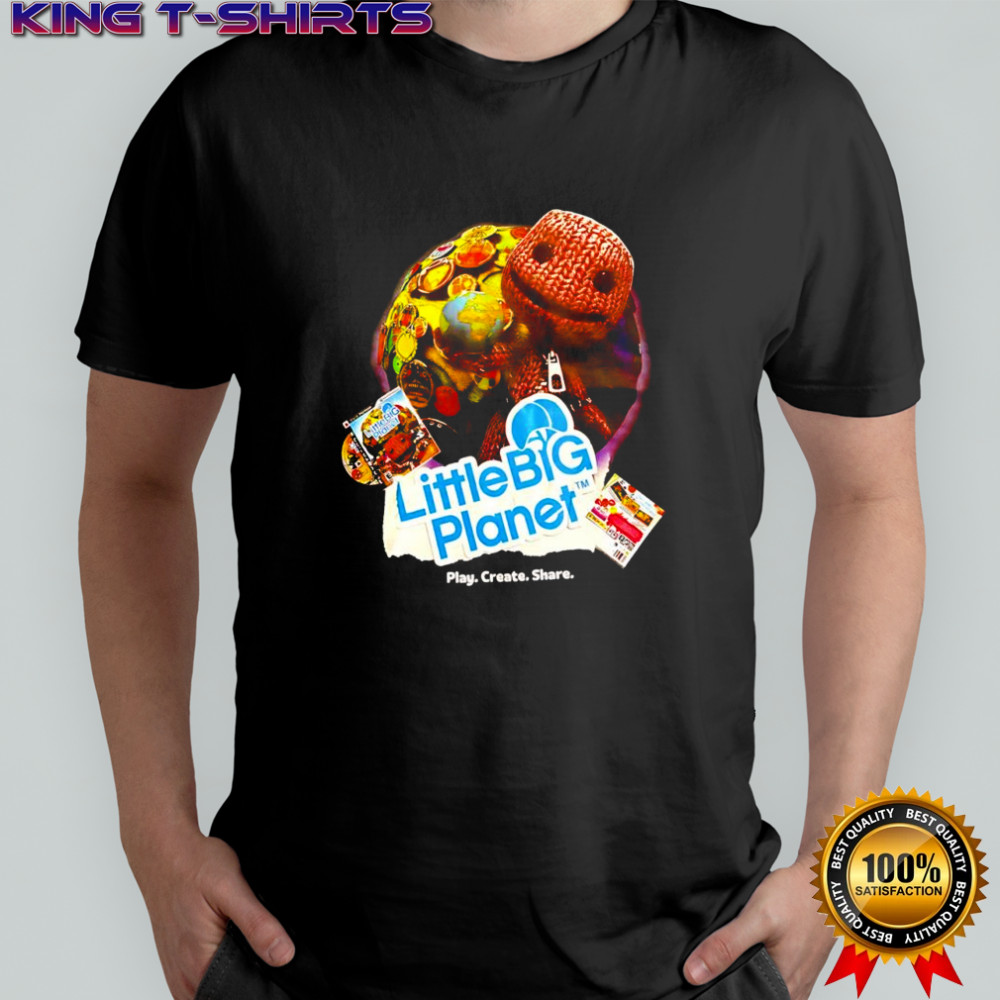 LittleBigPlanet video game series vintage graphic shirt