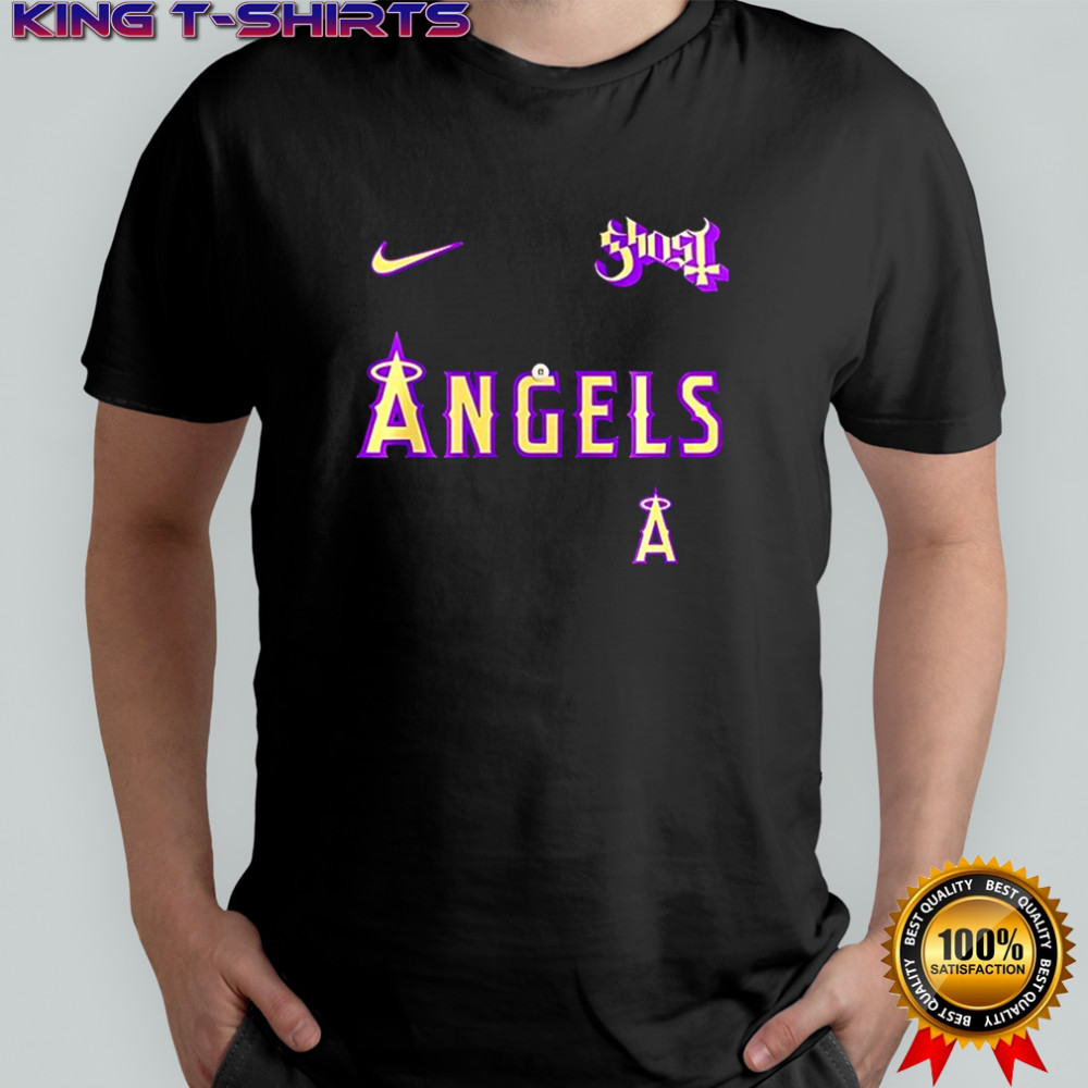 Los Angeles Angels MLB Ghost Band world tour 2025 art shirt