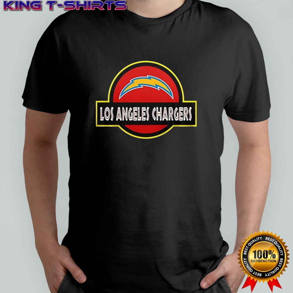 Los Angeles Chargers x Jurassic Park life finds a way shirt