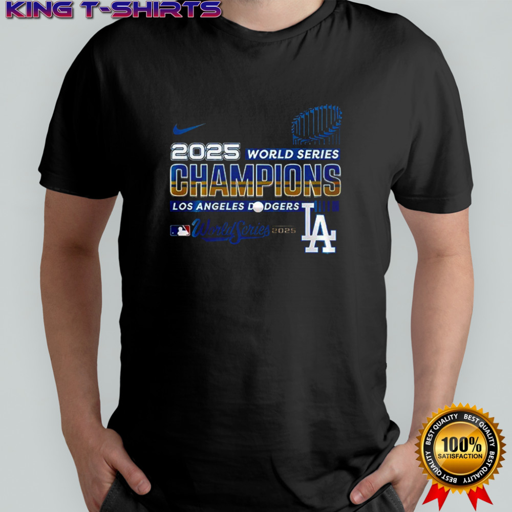 Los Angeles Dodgers 2025 Back To Back World Series Champions Baseball shirt
