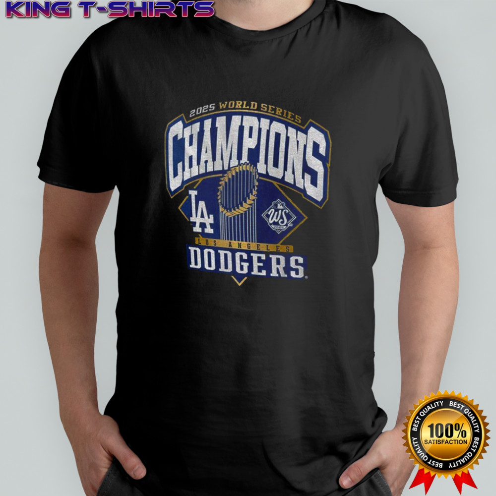 Los Angeles Dodgers 2025 World Series Champions retro shirt
