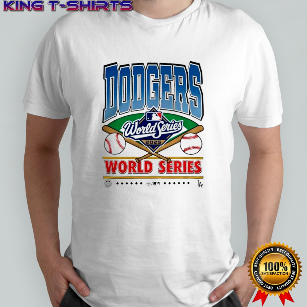 Los Angeles Dodgers 2025 World Series logo shirt