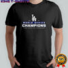 Los Angeles Dodgers 2025 World Series signatures T-shirt