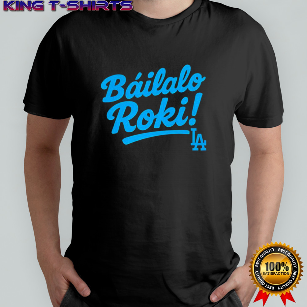 Los Angeles Dodgers baseball Báilalo Roki Roki Sasaki shirt