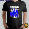 Los Angeles Dodgers Baseball World Champions parade bus shirt