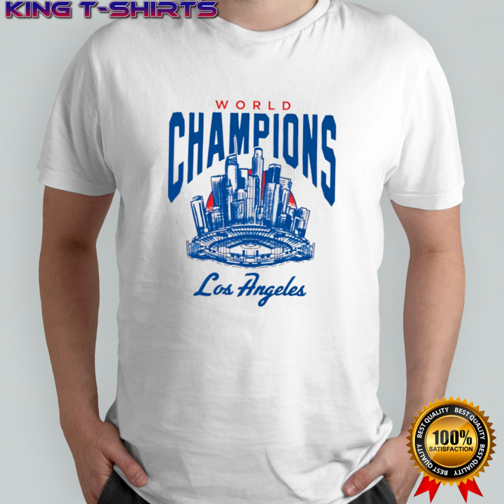 Los Angeles Dodgers Skyline city 2025 Worldd Champions shirt