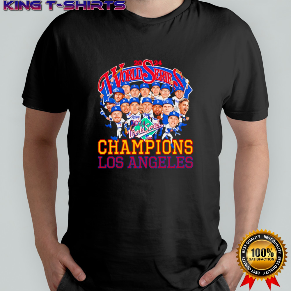Los Angeles Dodgers team World Series Champs shirt